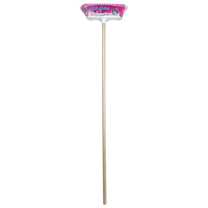 The Original Soft Sweep Magnetic Action Broom Assorted Colors with Natural Finish Wood Handles